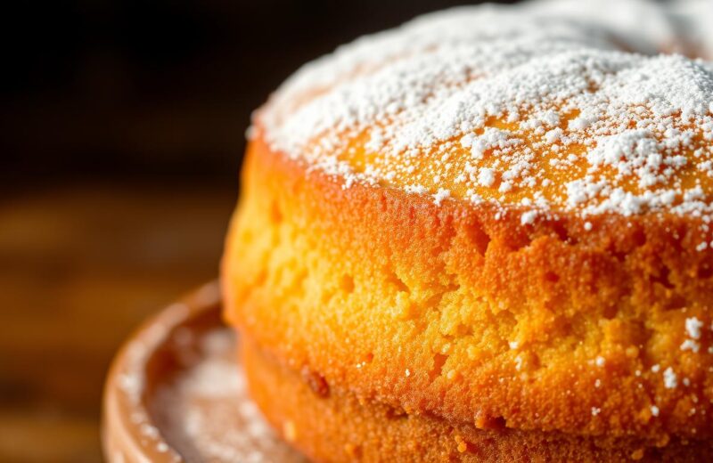 Bolo de Fubá Cremoso