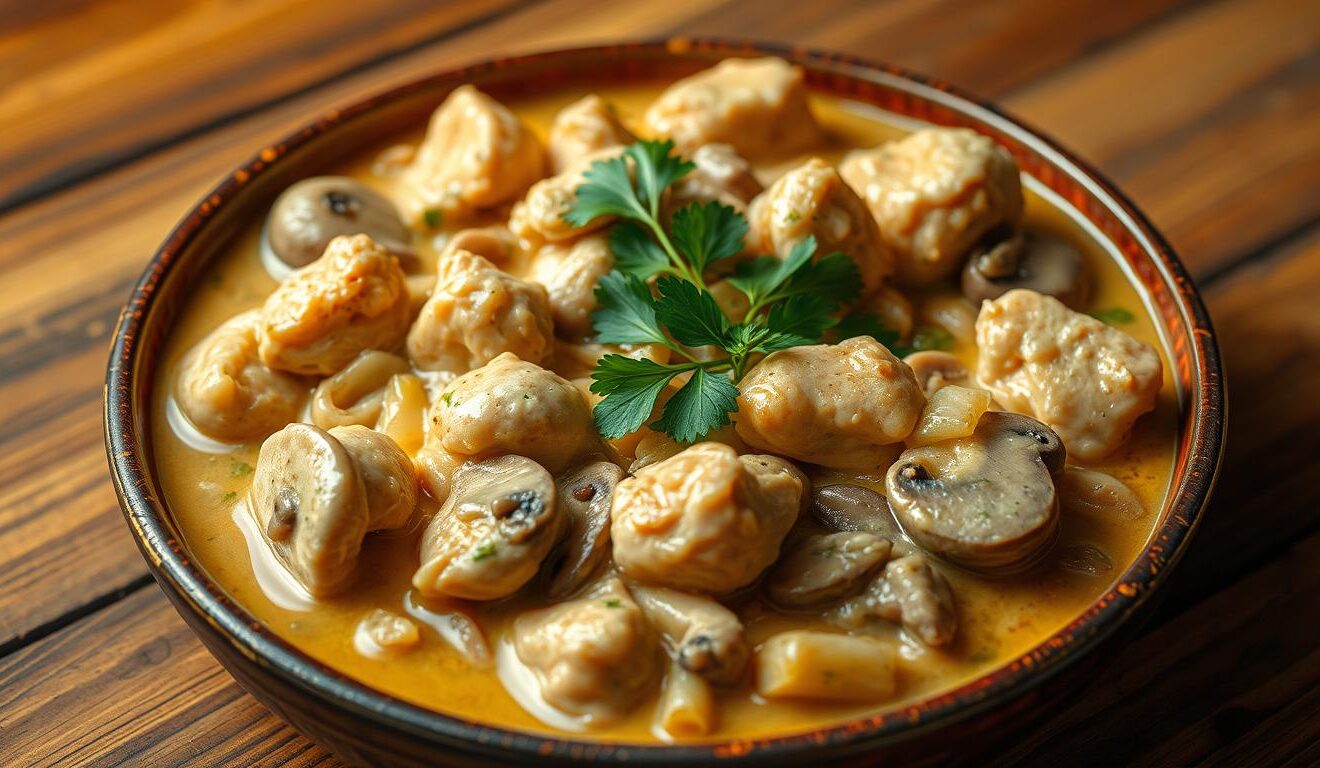 Strogonoff de Frango