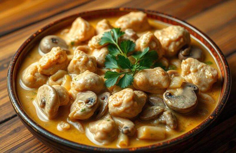 Strogonoff de Frango