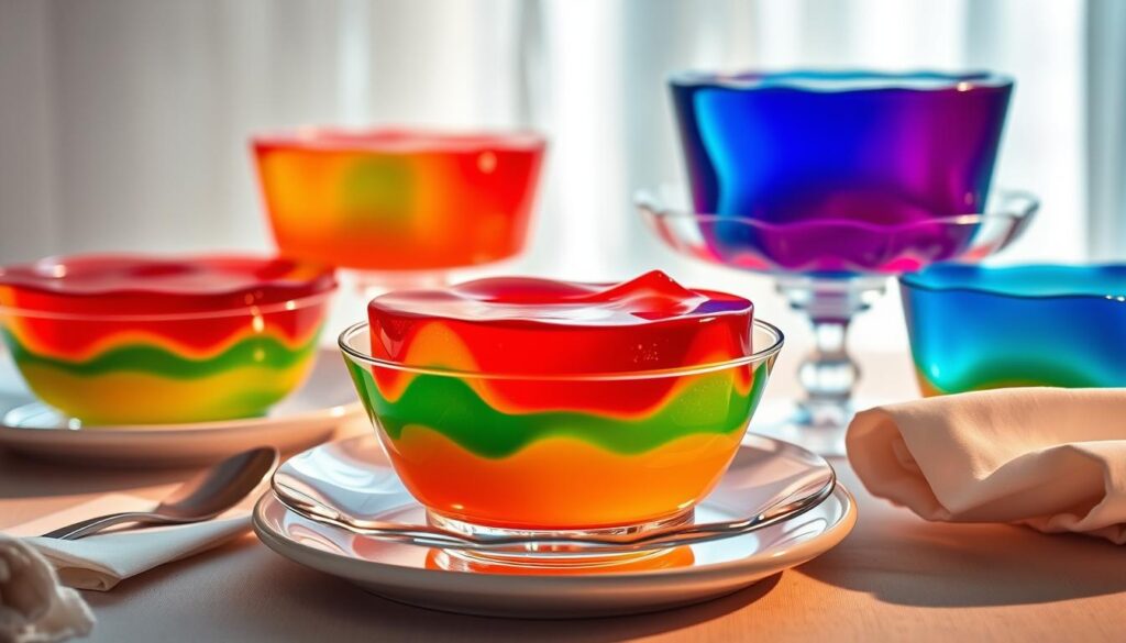 dicas para gelatina colorida vibrante