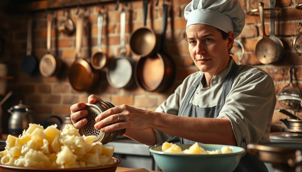 história do purê de batata