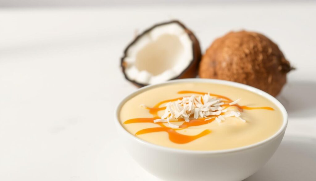 manjar de coco cremoso