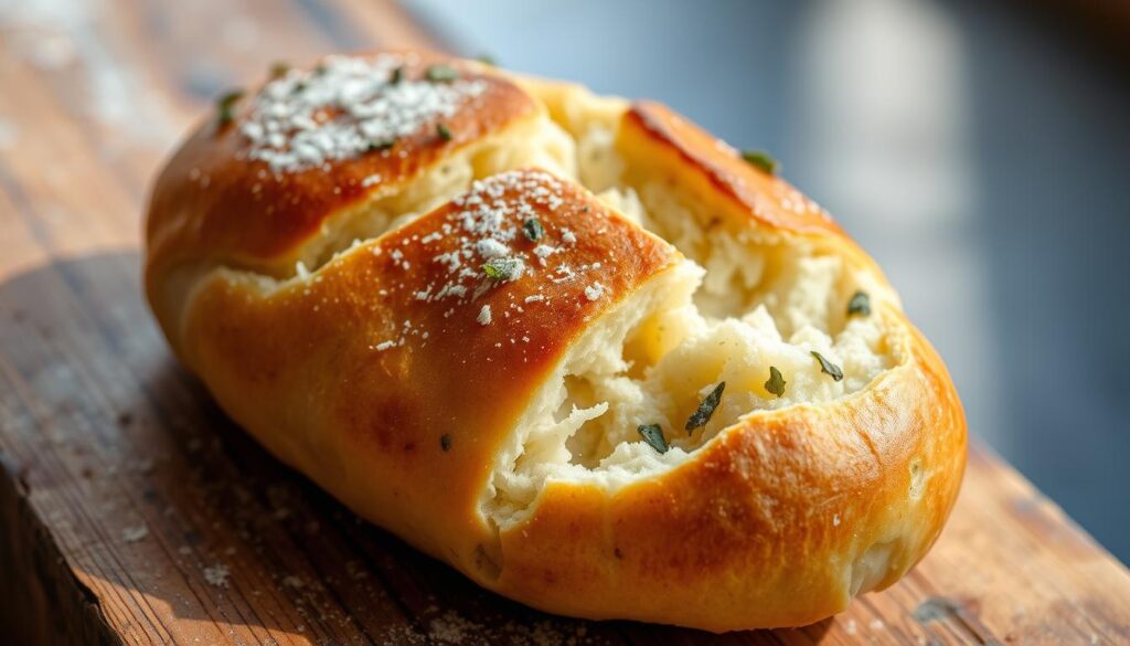 pão de alho caseiro